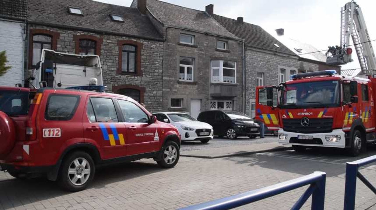 Incendie dans une maison à Mariembourg (Couvin)
