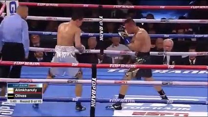 Janibek Alimkhanuly vs Cristian Olivas 2019-04-12