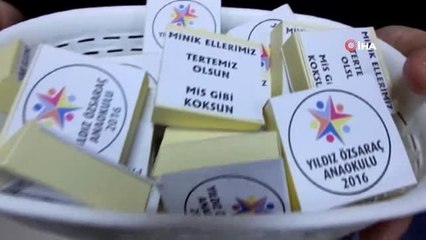 Burhaniye'de Minik Öğrencilere Hijyen Eğitimi