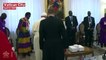 Pope Francis Kisses The Feet Of South Sudan Leaders