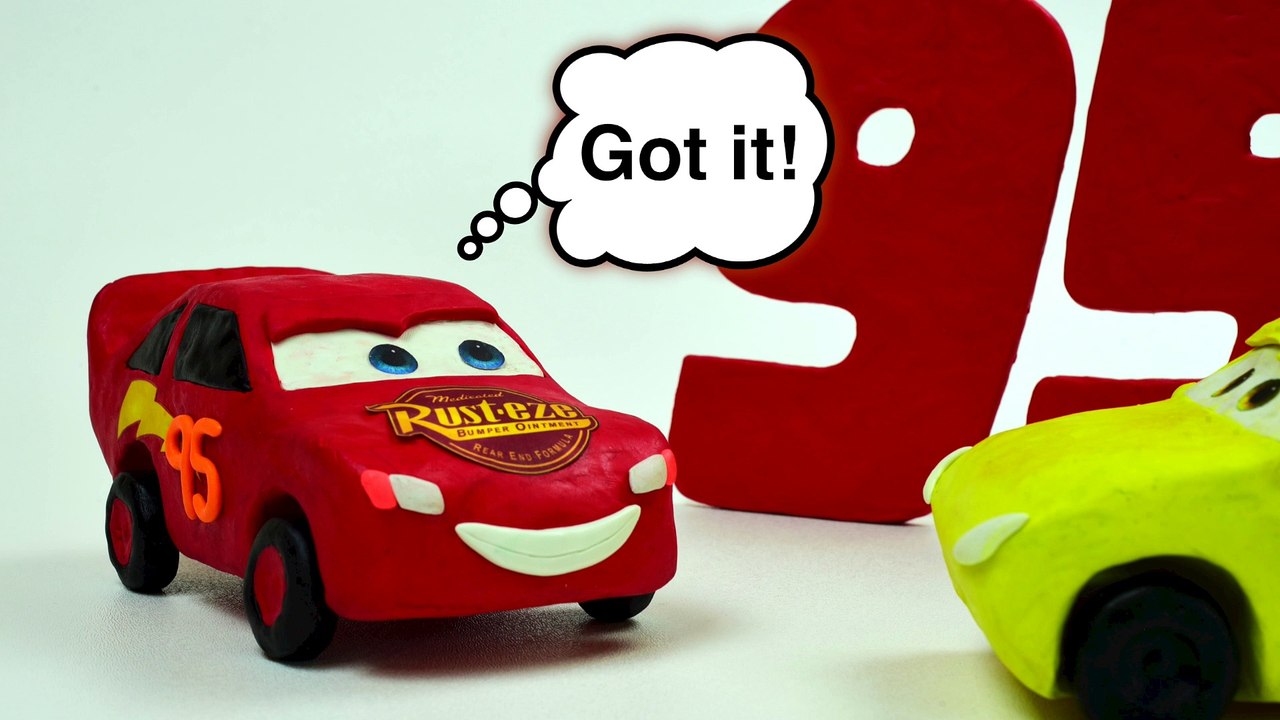 Cruz trains McQueen (Stopmotion)