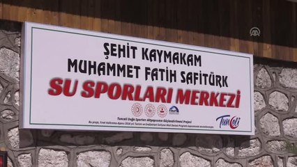 Tunceli'de Şehit Kaymakam Adına Su Sporları Merkezi