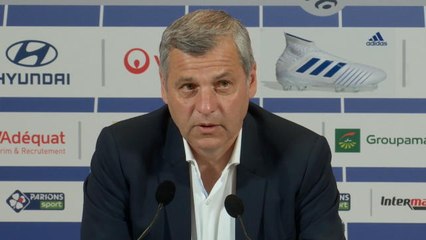 OL - Genesio : "L'équipe a besoin de sérénité et de calme"