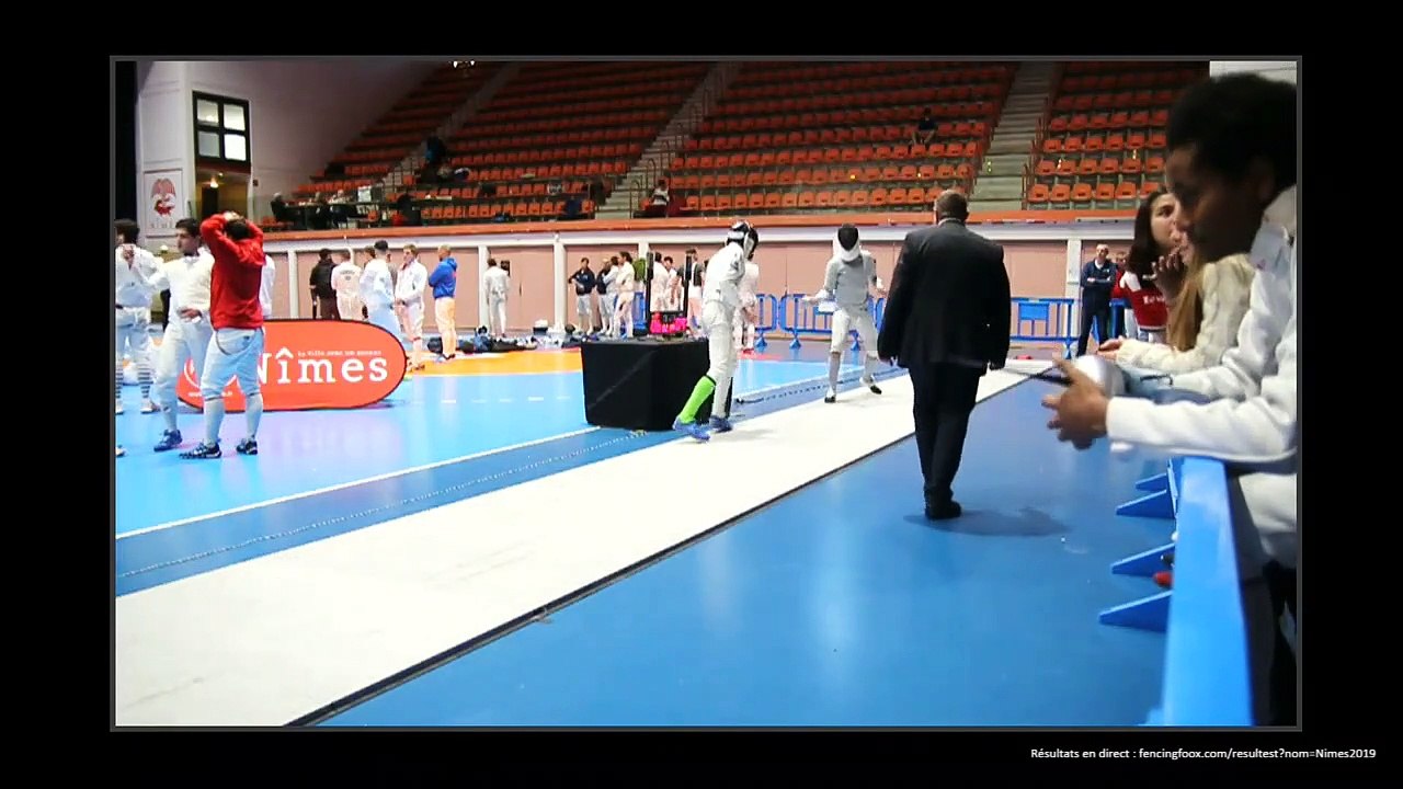 Escrime Nîmes 2019 Circuit National Elite Samedi 13 avril tableau 256