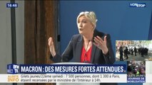 D'après Marine Le Pen, Emmanuel Macron considère les gilets jaunes comme 