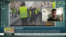 Francia: 'chalecos amarillos' protagonizan nueva jornada de protesta