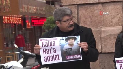 Çanakkale'de 'Rabia Naz'a Adalet' İçin Toplandılar