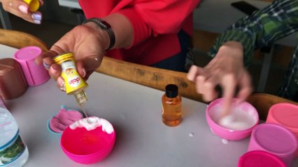 YAPILMIŞ EN GÜZEL BASİT MALZEMELİ SLİME CHALLENGE! MAKE SLİME Bidünya Oyuncak