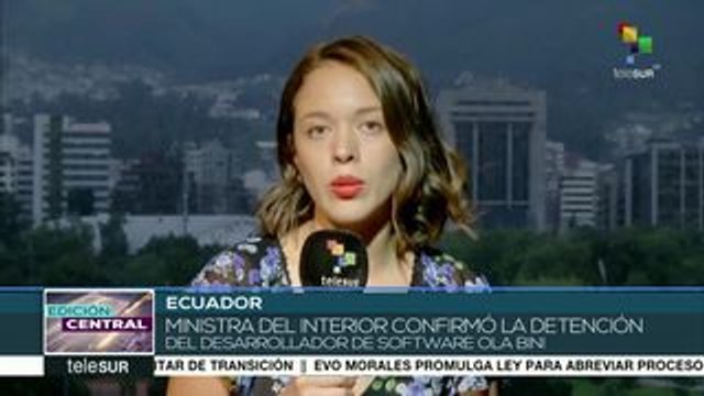 Ecuador: Min. del Interior confirma detención del activista Ola Bini