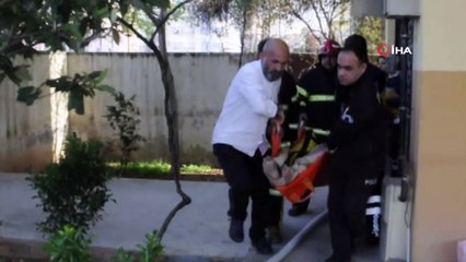 Torununun bağırışları yaşlı adamın hayatını kurtardı