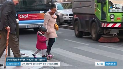 Sécurité routière : un homme de 81 ans gravement blessé par une trottinette à Levallois-Perret