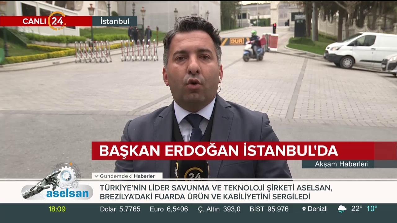 Erdoğan İstanbul'da