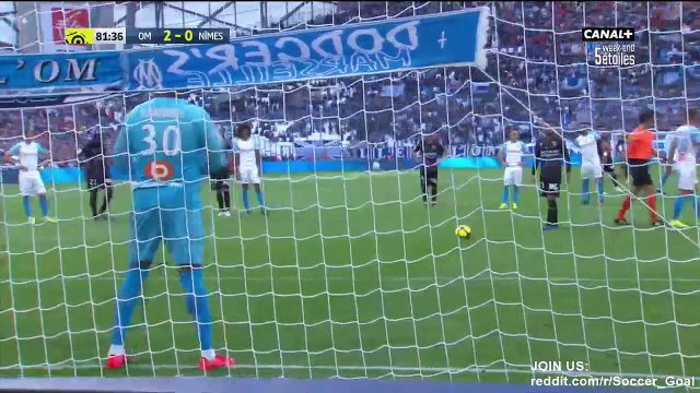 Teji Savanier penalty Goal HD - Marseille 2 - 1 Nimes - 13.04.2019 (Full Replay)