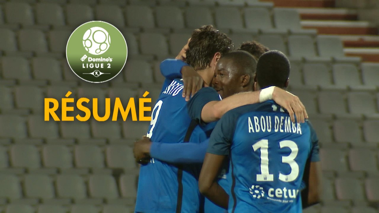 AC Ajaccio - Grenoble Foot 38 (1-2)  - Résumé - (ACA-GF38) / 2018-19