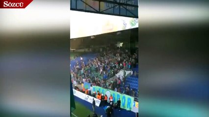 Rizespor ve Göztepe'den karşılıklı İzmir Marşı