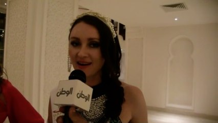 ناتشا ملكة جمال روسيا لـ الوطن: شعب مصر طيب وعطوف