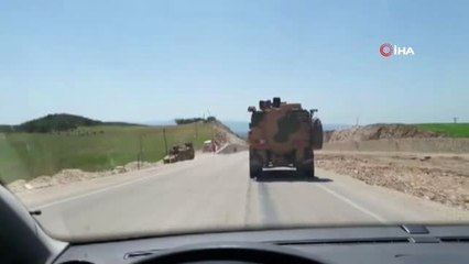 Hatay Sınırına Zırhlı Araç Sevkiyatı