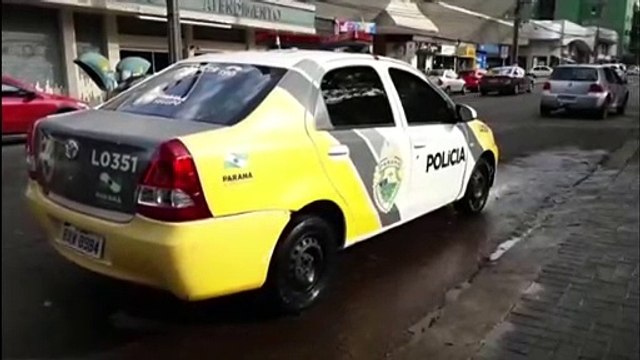 Homem se envolve em colisão de trânsito, tenta fugir, mas acaba alcançado