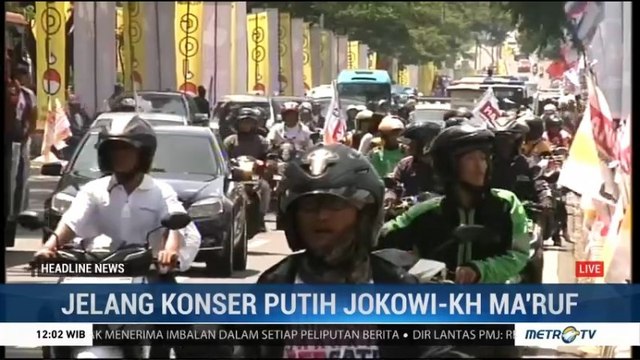 Lalu Lintas Menuju GBK Padat