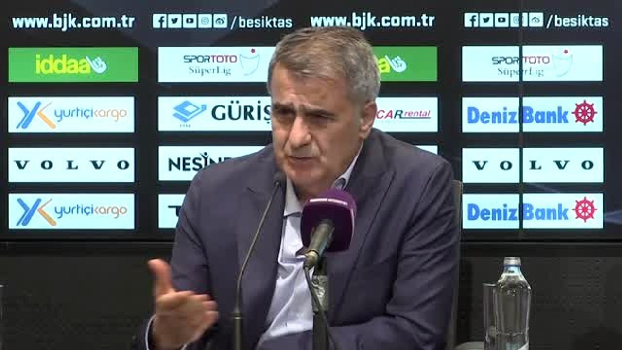 Beşiktaş - Medipol Başakşehir Maçının Ardından - Şenol Güneş (3)