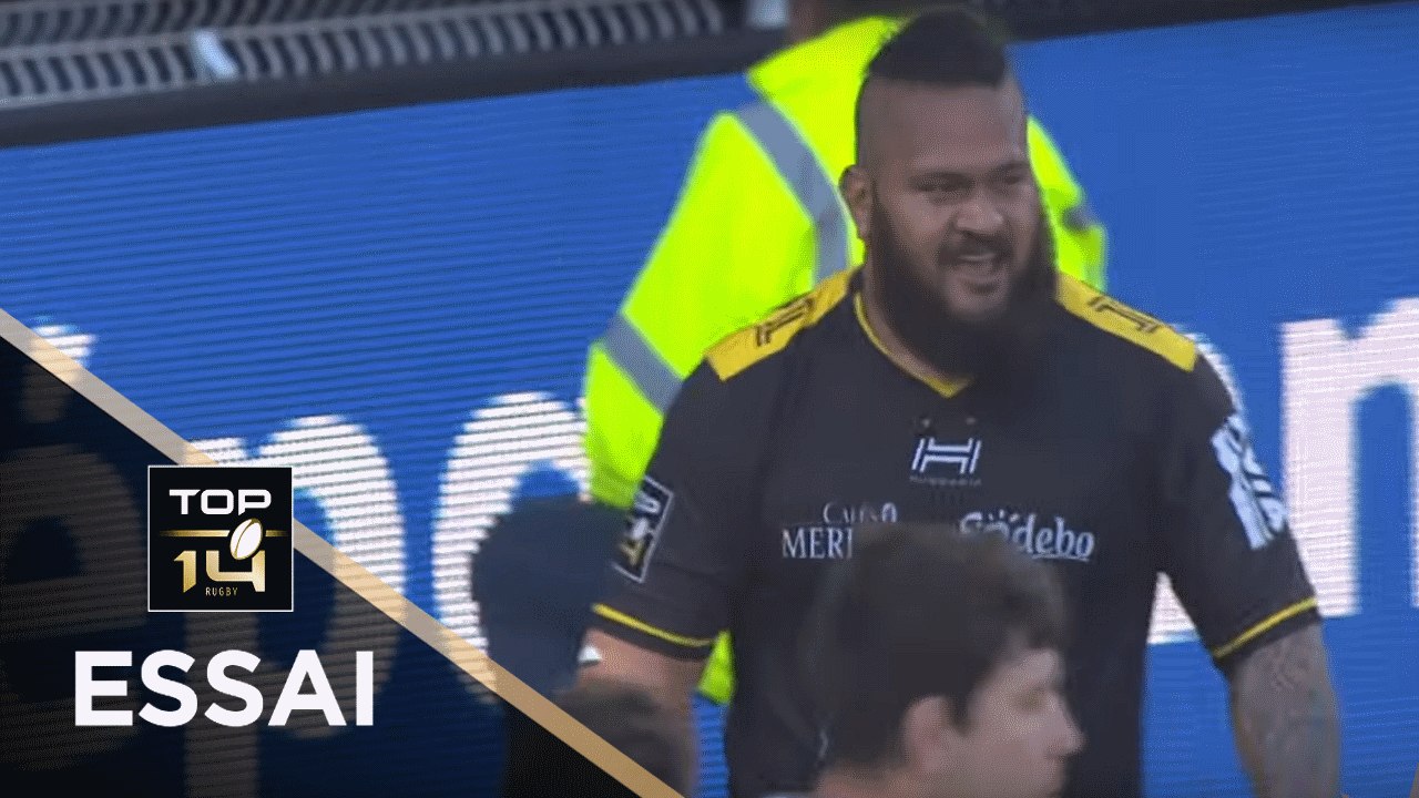 TOP 14 - Essai Vincent PELO (SR) - La Rochelle - Pau - J22 - Saison 2018/2019