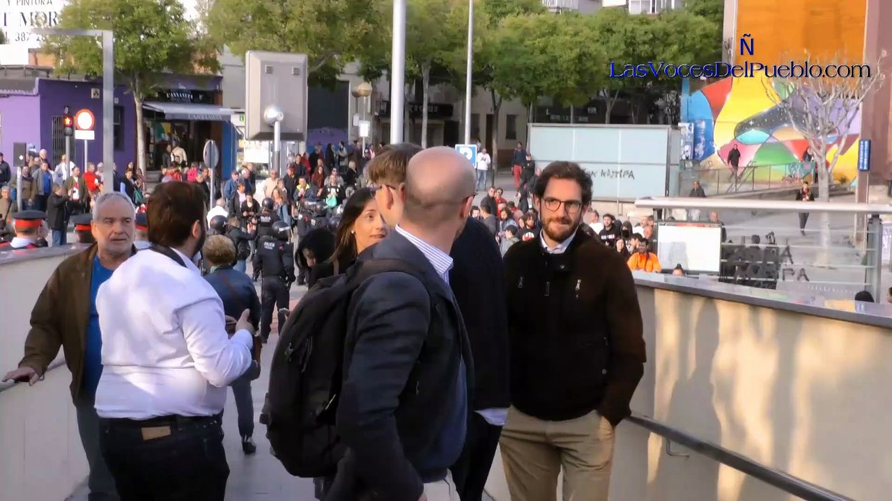 VOX resiste en Badalona «por España» en su primer mitin del 28A en Cataluña