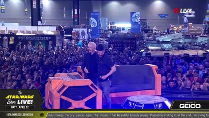 Anthony Daniels Takes The Stage At SWCC 2019 The Star Wars Show Live!