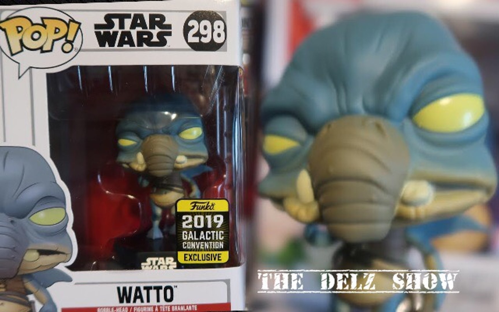 STAR WARS CELEBRATION 2019 WATTO FUNKO POP GALACTIC EXCLUSIVE DETAILED LOOK  - video Dailymotion