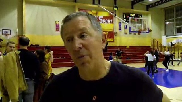 Jacky Bichard coach Martigues Sport Basket