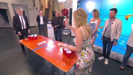 Maxime Guény réalisait un tour de magie très réussi !