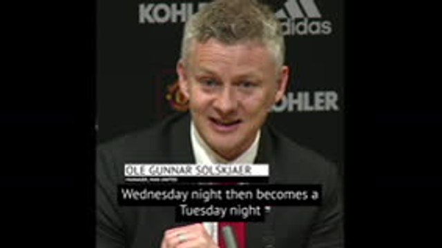 Solskjaer 'doesn't understand' Champions League schedule