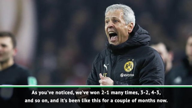 Favre content with scoreline as Dortmund regain Bundesliga lead