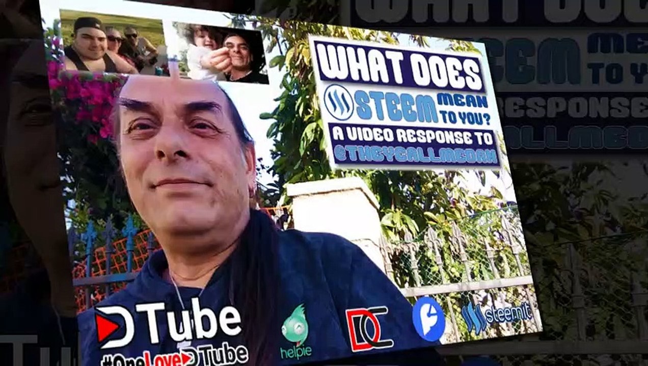 A Video Response to a Great Video & Question from @theycallmedan - What Does #steem mean to you - Listen in as I talk About this Amazing #STEEM #blockchain