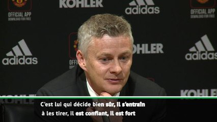 34e j. - Solskjaer : "Tant que le ballon entre dans le but..."