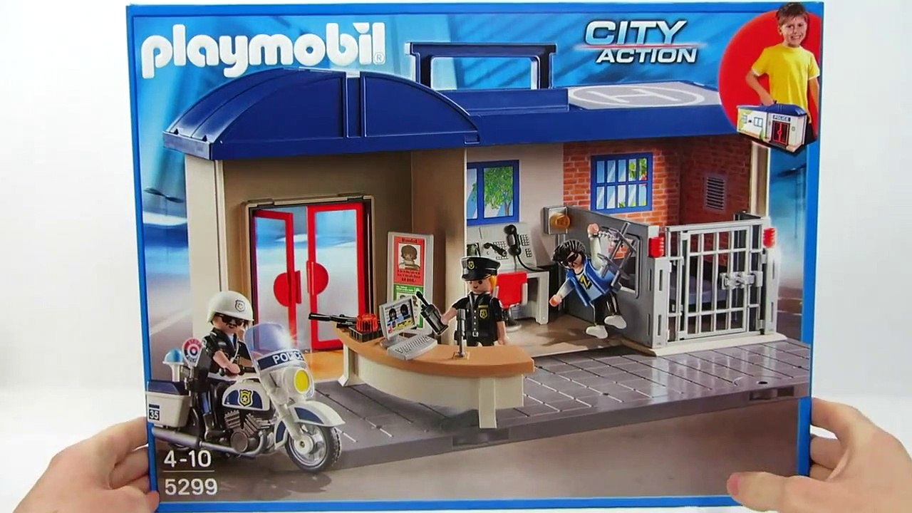 Playmobil Police français: poste de Police avec Voleur & Police à Emporter | Gertie S. Bresa