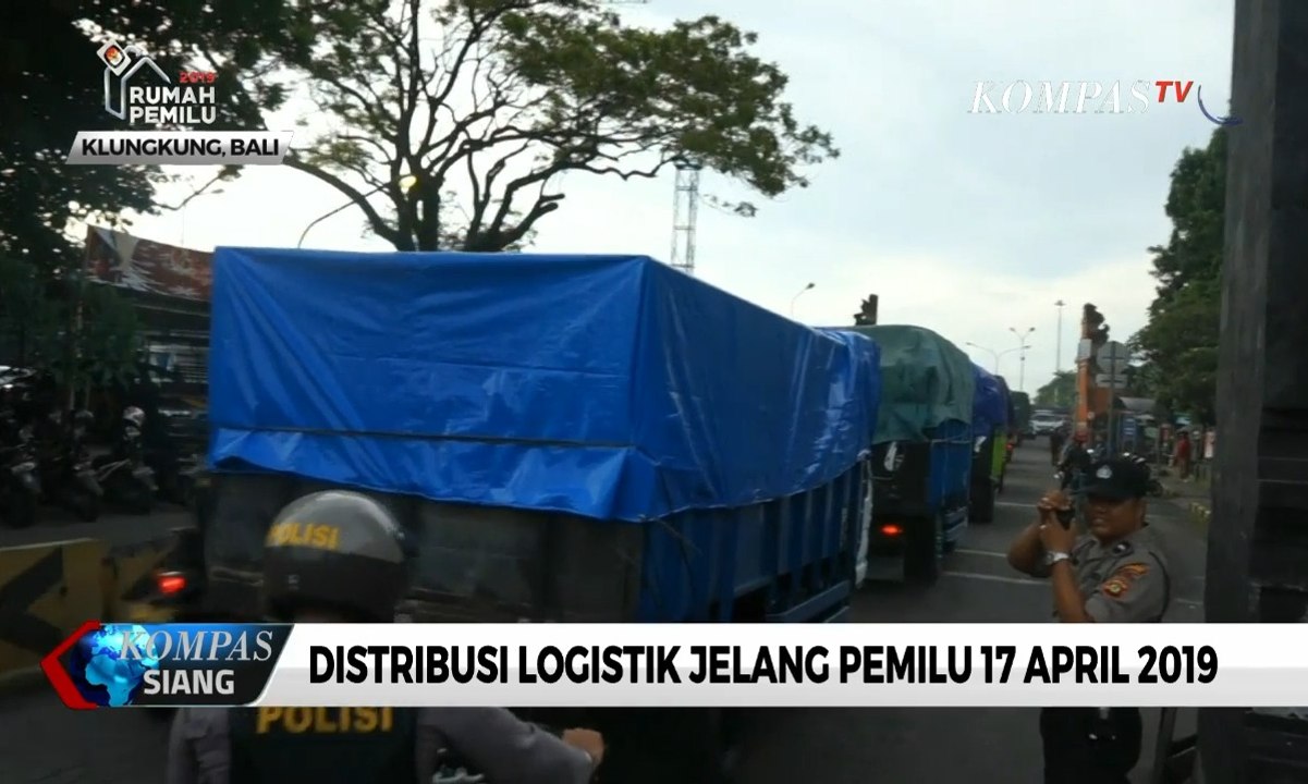 Logistik Pemilu Mulai Didistribusikan ke Pulau...