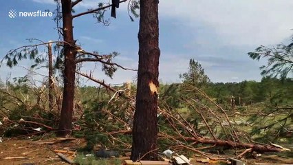 Possible tornados rip through east Texas killing two children