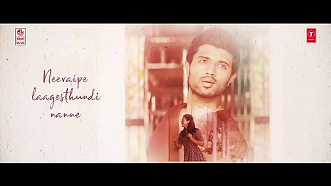 Dear Comrade Telugu - Nee Neeli Kannullona Lyrical Song - Vijay Deverakonda - Rashmika -Bharat Kamma