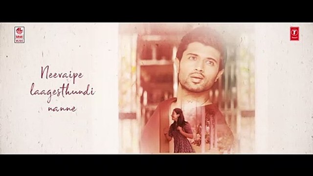 Dear Comrade Telugu - Nee Neeli Kannullona Lyrical Song - Vijay Deverakonda - Rashmika -Bharat Kamma