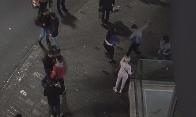  Taksim'de 'Meydan kavgası'