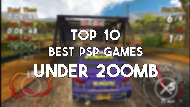 Top 10 Best ppssspp (PSP) Games Under 200MB Highly Compressed