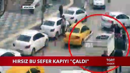 Hırsız Bu Sefer Kapıyı "Çaldı"