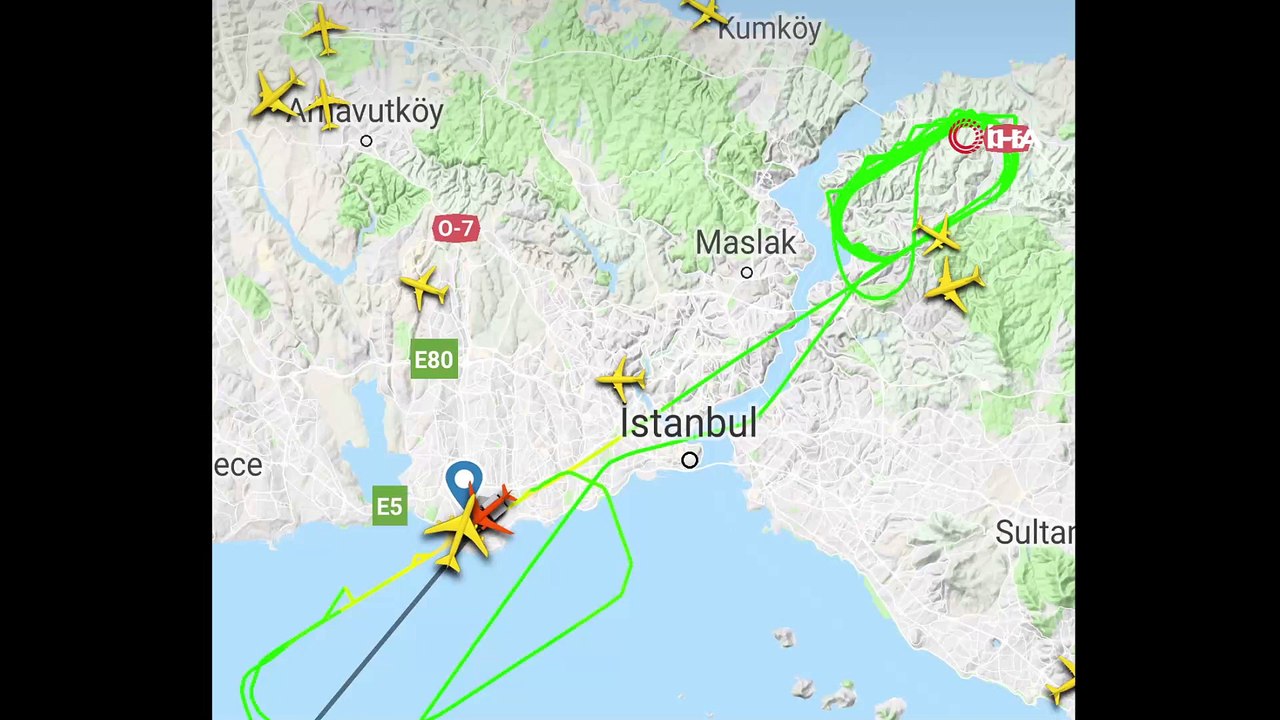 Kuş sürüsüne çarpan kargo uçağı Atatürk Havalimanı’na geri döndü