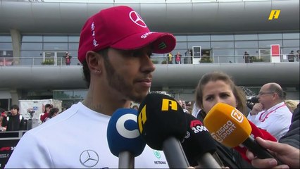 لويس هاميلتون وتصريحات ما بعد الفوز بسباق حلبة الصين