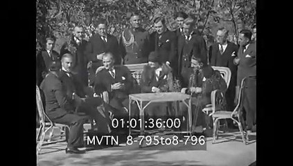 Mustafa Kemal Atatürk'ün Fransız arşivlerinden çıkan görüntüleri