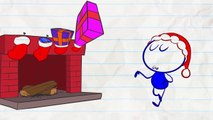 Crayon Amusantr est Santa Claus! - PAS SI le SILENCE de la NUIT - Animationr Dessins animés pour les Enfants