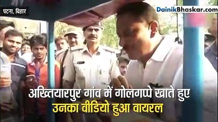 पूर्व केंद्रीय मंत्री ने गोलगप्पा वाले पूछा एक दिन में कितना कमाते हो, सुनिए जवाब