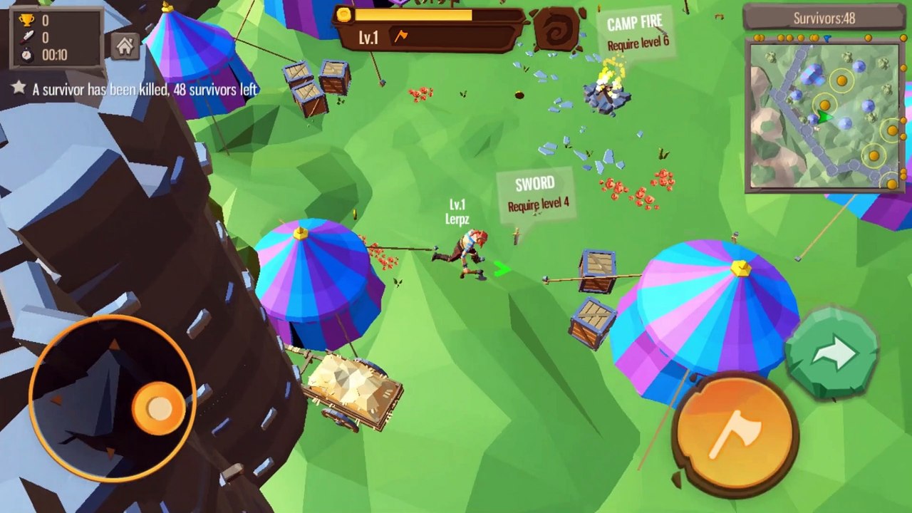 AXE.IO First Look Android Gameplay ( May 2018 )