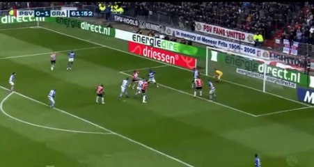 Bergwijn Penalty Goal - PSV Eindhoven vs Graafschap  1-1  14.04.2019 (HD)