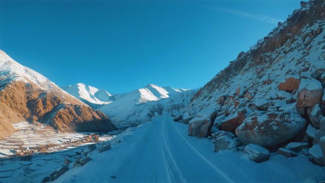 Pangong Tso Lake | Changla Pass in Winter Kashmir India - China Border | Tripjodi Travel